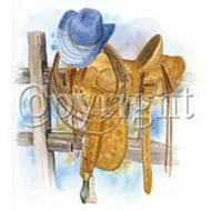 Perstransfer: Western saddle 25x28 - H1