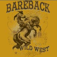 Perstransfer: Bareback wild west 36x46 - W1