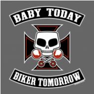 Perstransfer: Baby today biker tomorrow 15x18 - W1