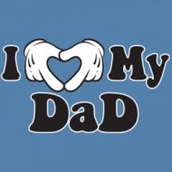 Perstransfer: I love my dad 18x8 - W1