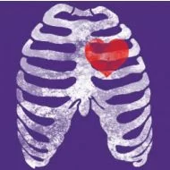 Perstransfer: Rib's and heart 23x28 - W1