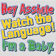 Perstransfer: Hey asshole watch language 15x15 - H1
