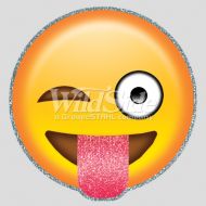 Perstransfer: Happy face tongue out emoji 15x15 - W3