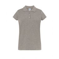 Polo pique lady grey melange