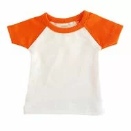 T-shirtsz mini t-shirt white/orange