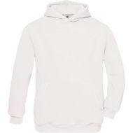 Kids hooded sweater white