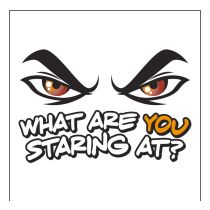 Perstransfer: What are you staring at? - W1