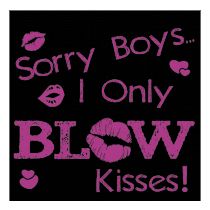 Perstransfer: Sorry boys I only blow kisses! - W1