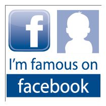 Perstransfer: I'm famous on facebook 18x15 - W1