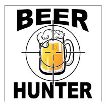 Perstransfer: Beer hunter 20x23 - W1