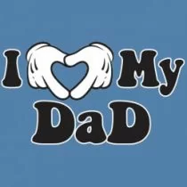 Perstransfer: I love my dad 18x8 - W1