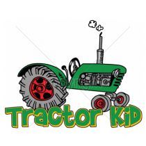 Perstransfer: Tractor Kid 18x13 - W1