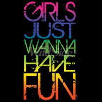 Perstransfer: Girls just wanna have fun 20x35 - W1
