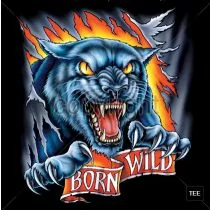 Perstransfer: Born wild panther 30x33 - H1