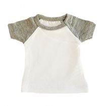 T-shirtsz mini t-shirt white/h.grey