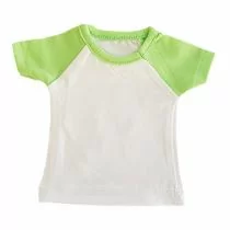 T-shirtsz mini t-shirt white/lime