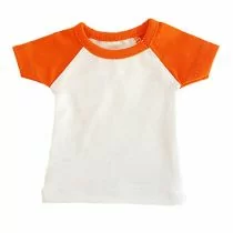 T-shirtsz mini t-shirt white/orange