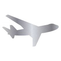 Vliegtuig ca. 7 x 4 cm